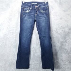 American eagle Jeans Women's 2 Blue Stretch Slim Boot